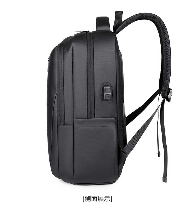 Waterproof Business Laptop Backpack With USB Charging Port, Custom Logo Travel Computer Backpack Wholesale