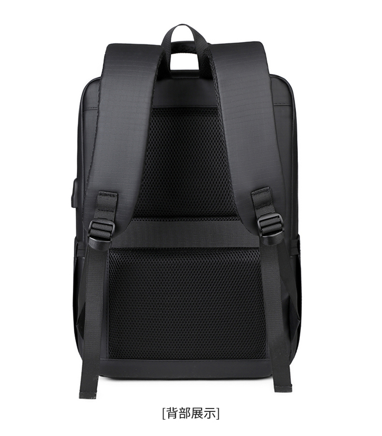 Waterproof Business Laptop Backpack With USB Charging Port, Custom Logo Travel Computer Backpack Wholesale