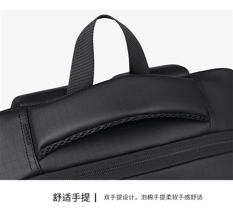 Waterproof Business Laptop Backpack With USB Charging Port, Custom Logo Travel Computer Backpack Wholesale